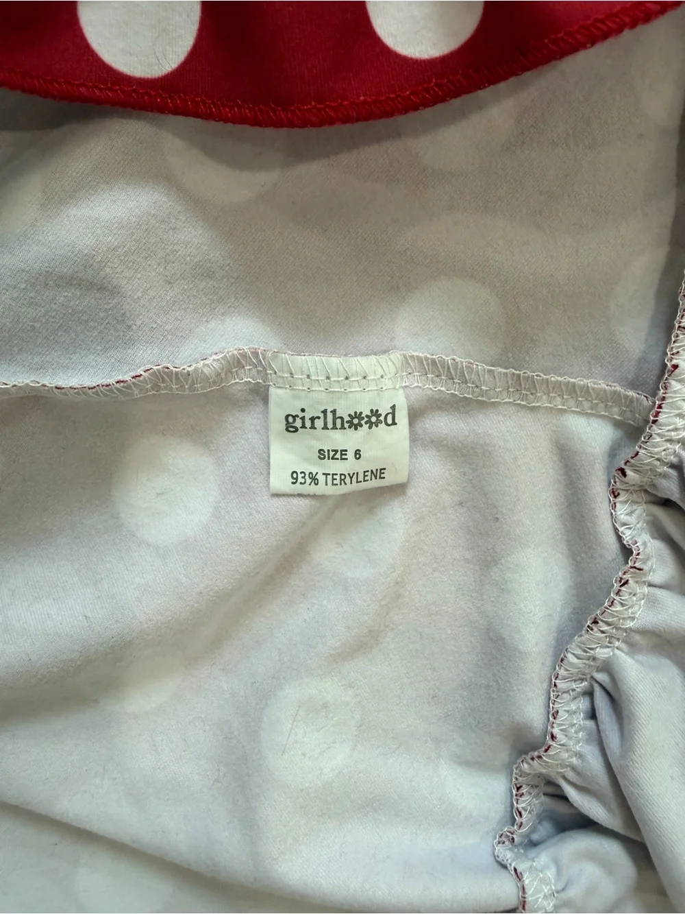 Girls Minnie dress - girlhood by little stocking co